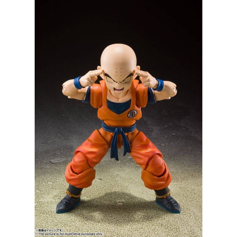 Dragon Ball Z figurine S.H. Figuarts Krillin-Earth's Strongest Man 12 cm