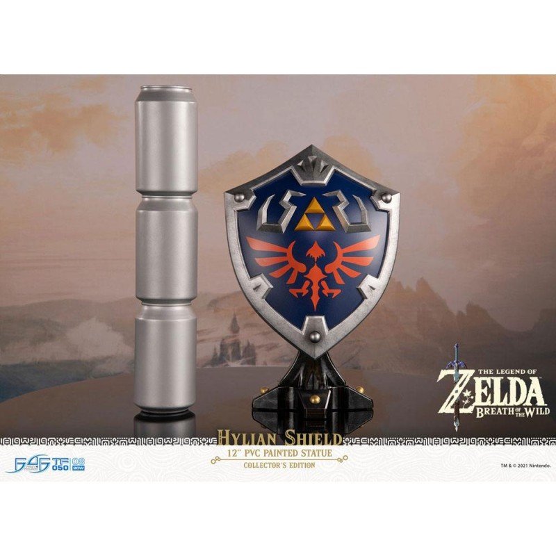 The Legend of Zelda Breath of the Wild statuette PVC Hylian Shield Collector's Edition 29 cm