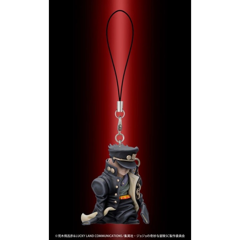 JoJo's Bizarre Adventure: Stardust Crusaders Mini figures Set Chozo Mascot Strap Collection Blind Box (6) 