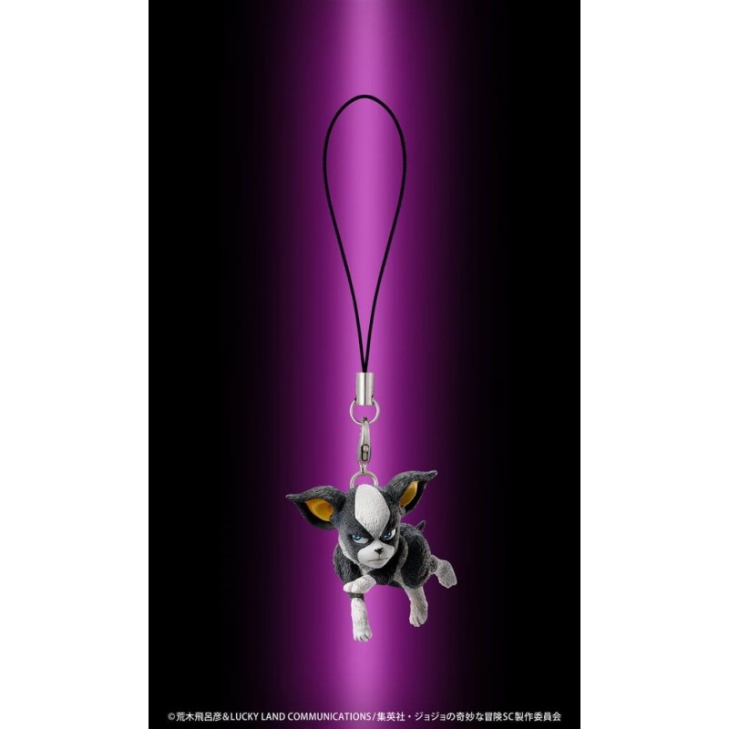 JoJo's Bizarre Adventure: Stardust Crusaders Mini figures Set Chozo Mascot Strap Collection Blind Box (6) 