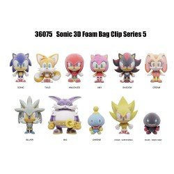 Sonic the Hedgehog Series 5 présentoir porte-clés sac à dos Flocking (24)