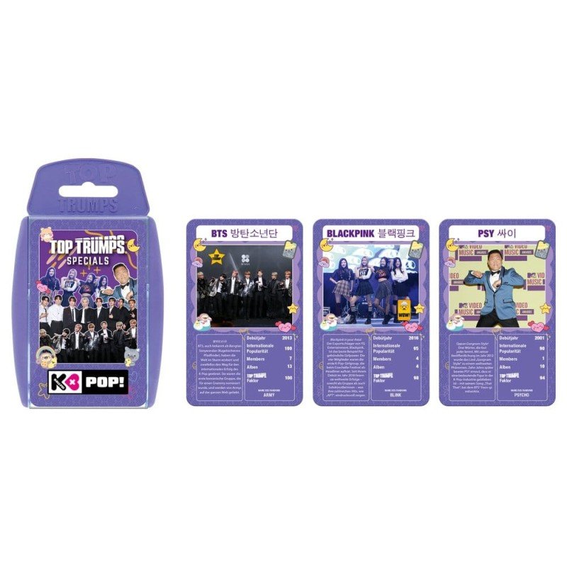 K-Pop Card Game Top Trumps *German Version*