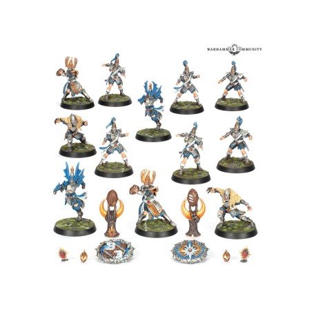Blood Bowl - High Elf Team - The Caledor Dragons
