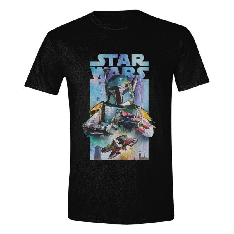 Star Wars T-Shirt Boba Fett Poster (XL)