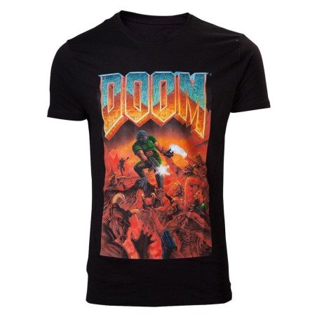 DOOM T-Shirt Classic Boxart (S)