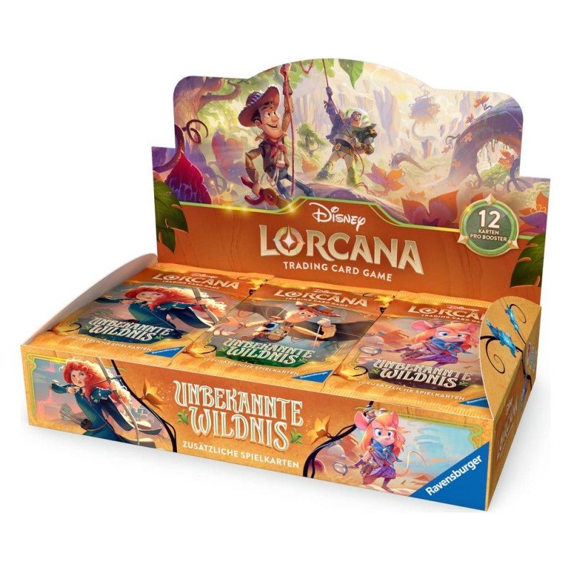 Disney Lorcana TCG présentoir boosters Unbekannte Wildnis (24) *ALLEMAND*