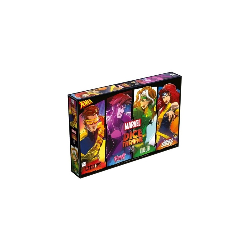 Dice Throne - Marvel - X-men : Cyclope, Gambit, Malicia, Jean Grey