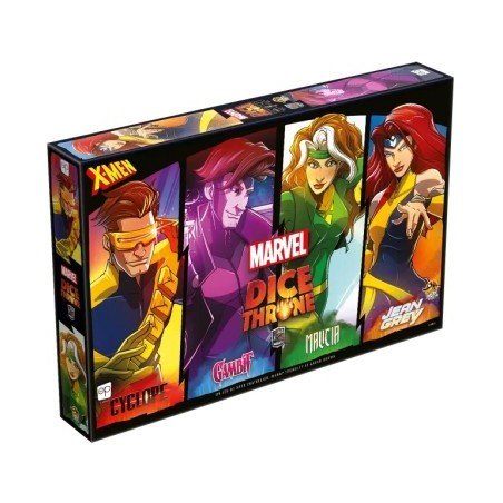 Dice Throne - Marvel - X-men : Cyclope, Gambit, Malicia, Jean Grey