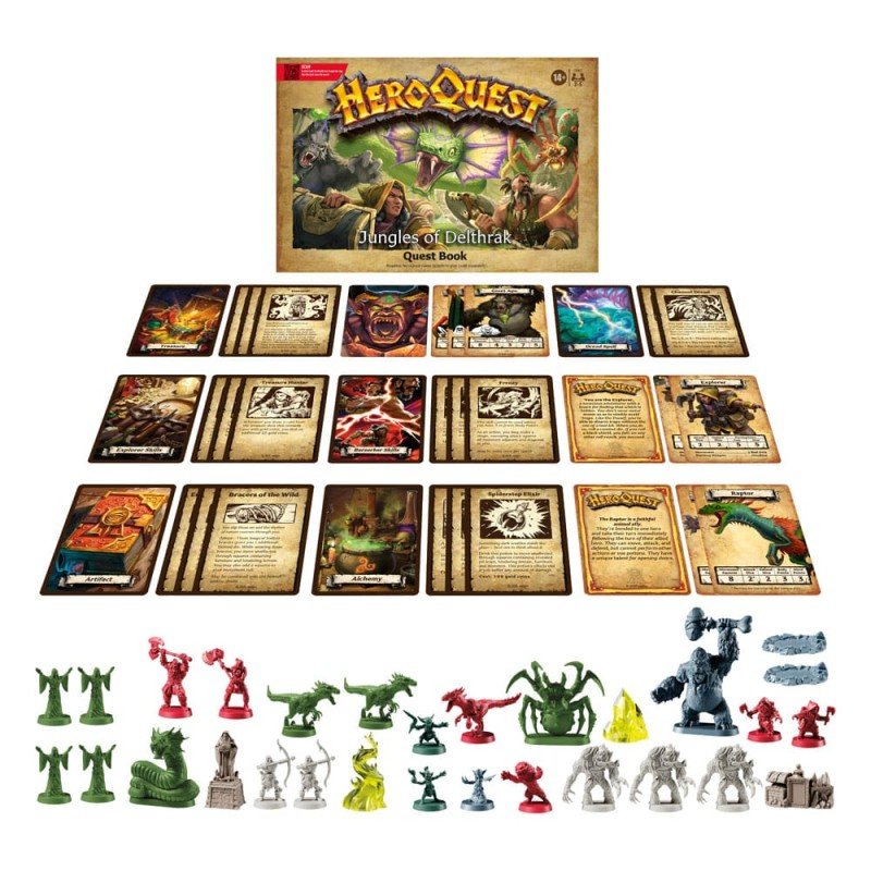 HeroQuest extension jeu de plateau Jungles of Delthrak Pack de Quête *ANGLAIS*