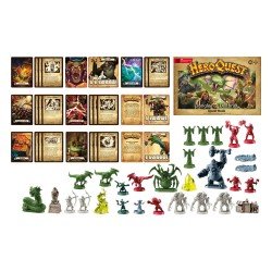 HeroQuest extension jeu de plateau Jungles of Delthrak Pack de Quête *ANGLAIS*