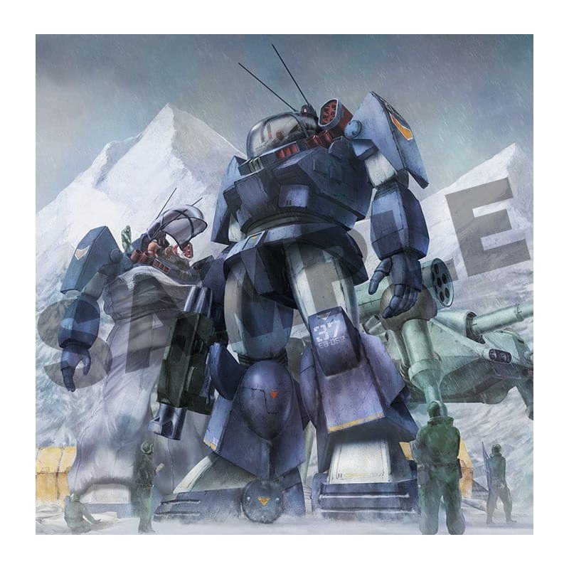 Fang of the Sun Dougram Combat Armors MAX 11 figurine Plastic Model Kit 1/72 Soltic HT128 Big Foot 17 cm