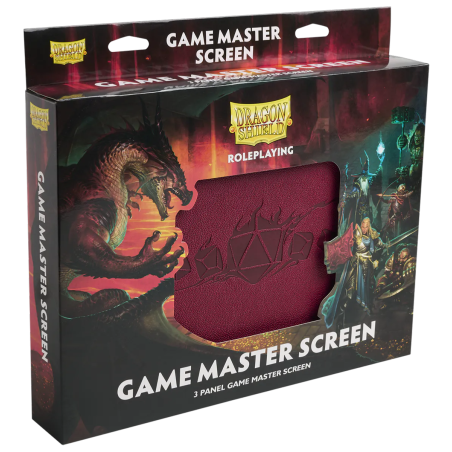 Dragon Shield - Game Master Scherm - Bloedrood