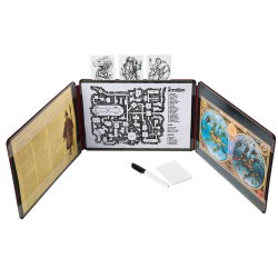 Dragon Shield - Game Master Scherm - Bloedrood