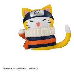 Naruto Mega Cat Project mini-figurines 3 cm Nyaruto! Cats of Konoha Village Reboot assortiment boîte-mystère (8) (Repeat)