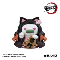 Demon Slayer: Kimetsu no Yaiba Mega Cat Project mini-figurines 6 cm Demon Slayer Fortune Cats ver. 02 assortiment boîte-mystè...