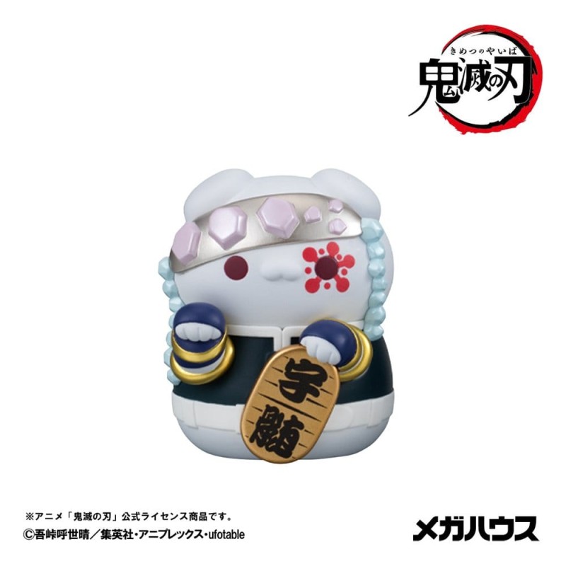 Demon Slayer: Kimetsu no Yaiba Mega Cat Project mini-figurines 6 cm Demon Slayer Fortune Cats ver. 02 assortiment boîte-mystè...