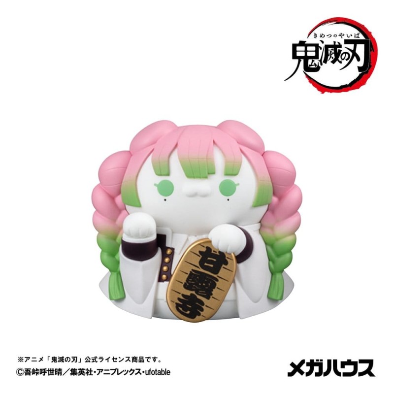 Demon Slayer: Kimetsu no Yaiba Mega Cat Project mini-figurines 6 cm Demon Slayer Fortune Cats ver. 02 assortiment boîte-mystè...
