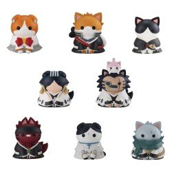 Bleach Mega Cat Project mini-figurines 3 cm Thousand-Year Blood War Bleach Nyan assortiment boîte-mystère (8) (Repeat)