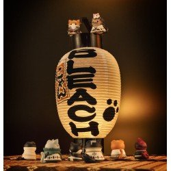 Bleach Mega Cat Project mini-figurines 3 cm Thousand-Year Blood War Bleach Nyan assortiment boîte-mystère (8) (Repeat)