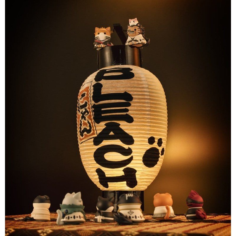 Bleach Mega Cat Project mini-figurines 3 cm Thousand-Year Blood War Bleach Nyan assortiment boîte-mystère (8) (Repeat)