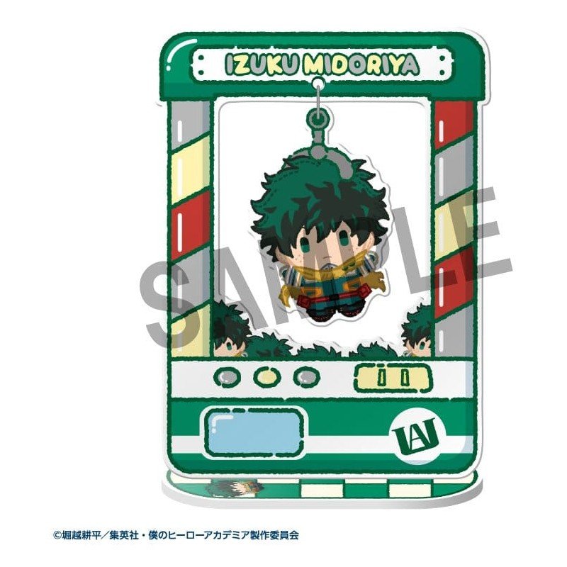 My Hero Academia Chara Catcher figurines acrylique 10 cm Vol.2 assortiment boîte-mystère (8) (Repeat)