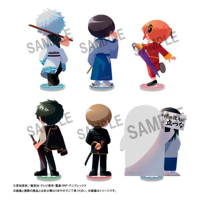Gintama Irusta mini-figurines 10 cm assortiment boîte-mystère (6) (Repeat)