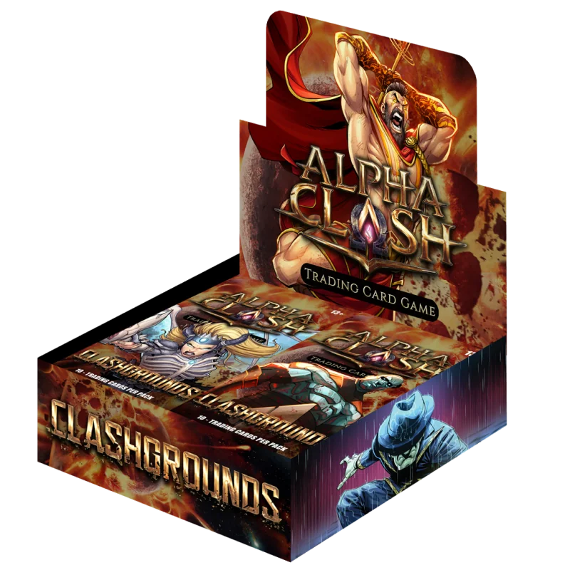 Alpha Clash - Clashgrounds - Booster Display (24 Packs) - EN | 850049496087