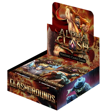 Alpha Clash - Clashgrounds - Booster Display (24 Packs) - EN | 850049496087