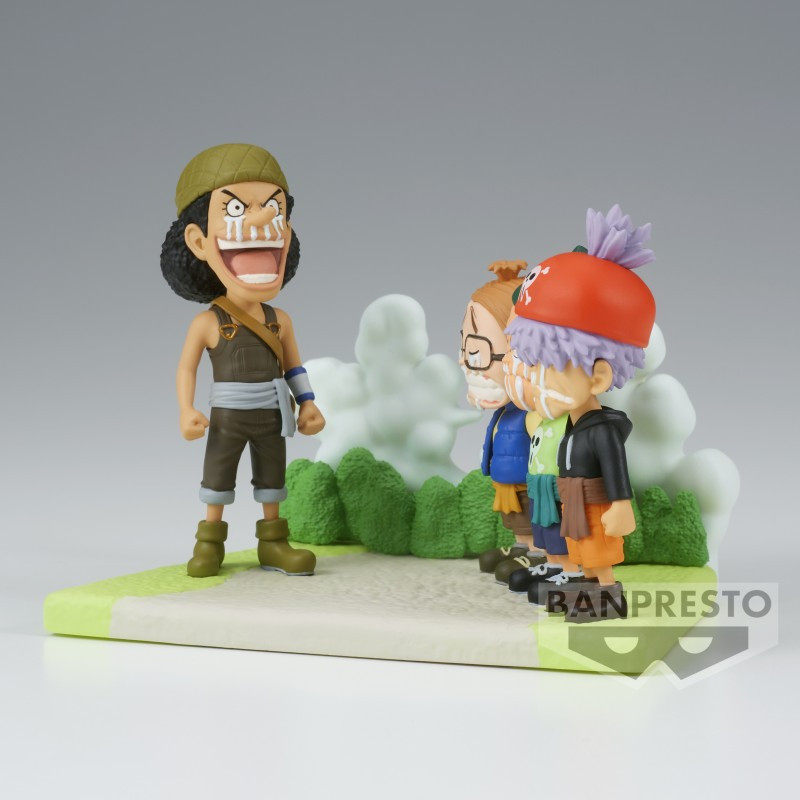 One Piece - Figurine PVC World Collectable Figure Log Stories - Usopp Pirates 7 cm