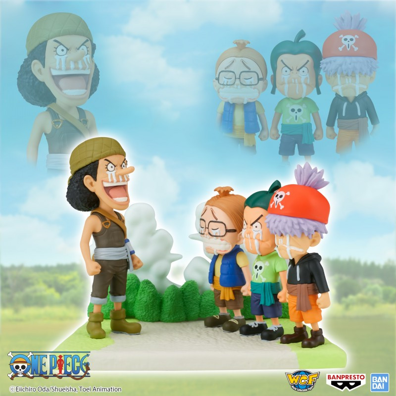 One Piece - PVC Figurine World Collectable Figure Log Stories - Usopp Pirates 7 cm