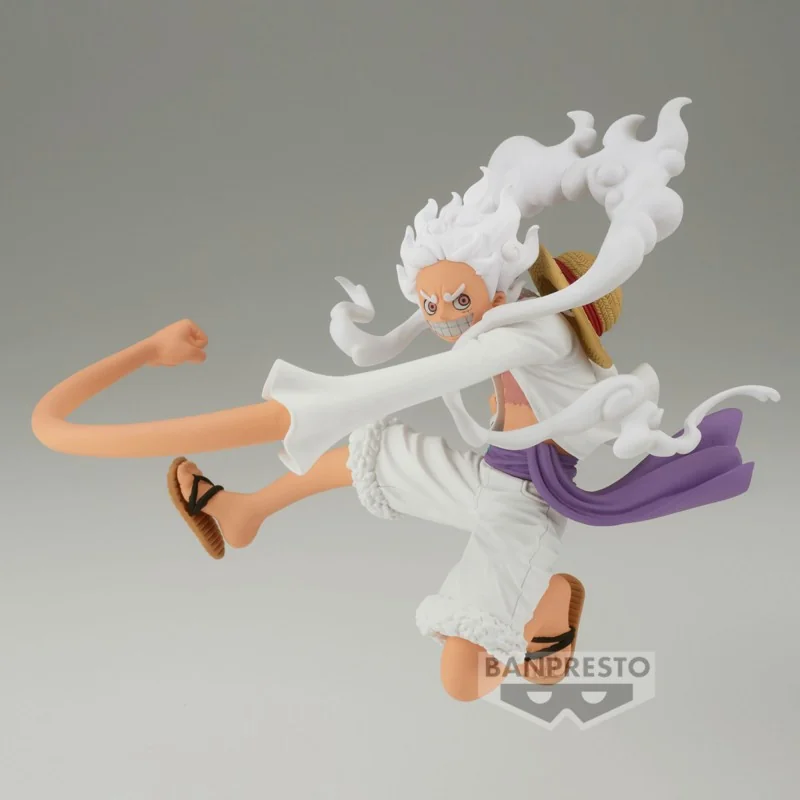 One Piece - Battle Record Collection PVC Beeldje - Monkey.D.Luffy Gear Five 13 cm | 4983164888119