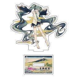 Hatsune Miku x Katsushika Hokusai iXima Die-Cut Acrylic Stand A Sketch of Tago Bay at Ejiri on the Tokaido 10 cm (5)