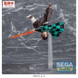 Demon Slayer: Kimetsu no Yaiba Luminasta figurine PVC Tanjiro Kamado Hinokami Kagura Setting Sun Transformation 15 cm