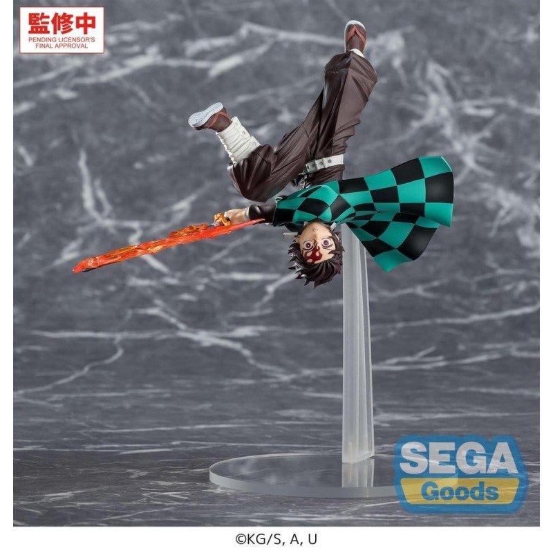 Demon Slayer: Kimetsu no Yaiba Luminasta figurine PVC Tanjiro Kamado Hinokami Kagura Setting Sun Transformation 15 cm