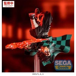 Demon Slayer: Kimetsu no Yaiba Luminasta figurine PVC Tanjiro Kamado Hinokami Kagura Setting Sun Transformation 15 cm