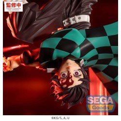 Demon Slayer: Kimetsu no Yaiba Luminasta figurine PVC Tanjiro Kamado Hinokami Kagura Setting Sun Transformation 15 cm