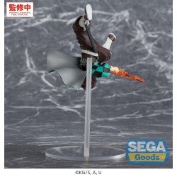 Demon Slayer: Kimetsu no Yaiba Luminasta figurine PVC Tanjiro Kamado Hinokami Kagura Setting Sun Transformation 15 cm
