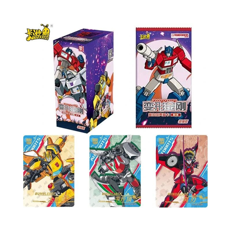 Transformers Kayou - Cybertron Wave 1 - Display (18 Boosters) - CHN
