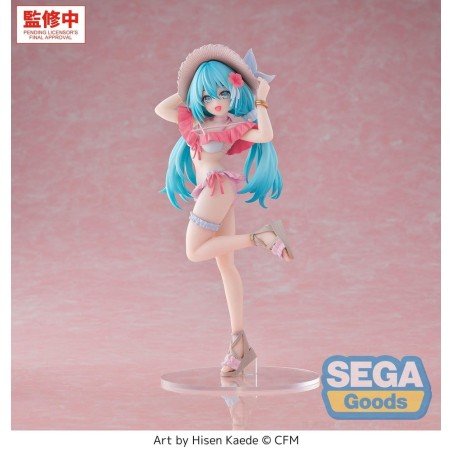 Character Vocal Series 01: Hatsune Miku Luminasta figurine PVC Conceptual Series Vol.1 Tropical Ver. 21 cm