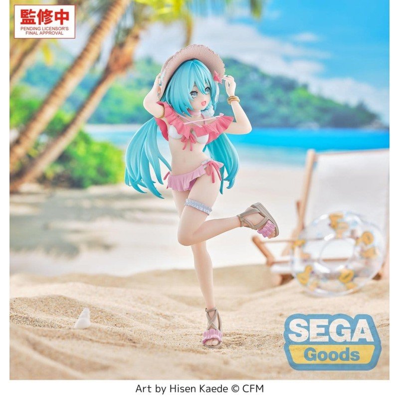 Character Vocal Series 01: Hatsune Miku Luminasta figurine PVC Conceptual Series Vol.1 Tropical Ver. 21 cm