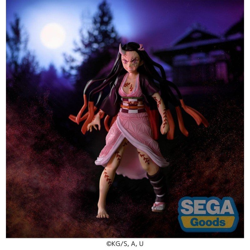 Demon Slayer: Kimetsu no Yaiba FIGURIZMa figurine PVC Nezuko Kamado Demon Form Advancing Ver. (Rerelease) 21 cm