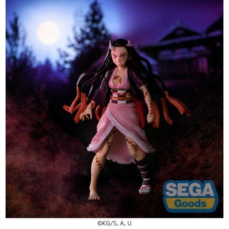 Demon Slayer: Kimetsu no Yaiba FIGURIZMa figurine PVC Nezuko Kamado Demon Form Advancing Ver. (Rerelease) 21 cm