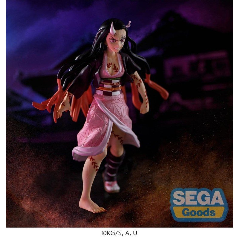 Demon Slayer: Kimetsu no Yaiba FIGURIZMa PVC Figure Nezuko Kamado Demon Form Advancing Ver. (Rerelease) 21 cm