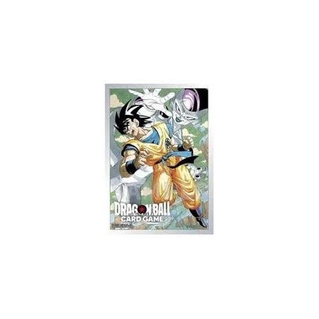Dragon Ball Super Card Game - Official Card Sleeves - Manga Collection - Son Goku VS Frieza