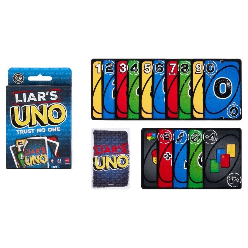 Liar's UNO Jeu de cartes