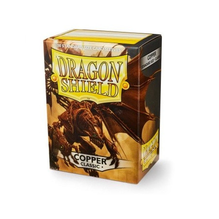 Dragon Shield Standard Sleeves - Copper 'Fiddlestix' (100 Sleeves)