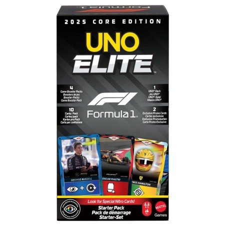 Formula 1 UNO Jeu de cartes Elite F1 Starter-Set