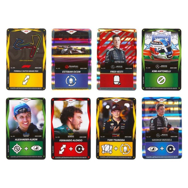 Formula 1 UNO Jeu de cartes Elite F1 Starter-Set