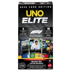 Formula 1 UNO Jeu de cartes Elite F1 Booster-Set