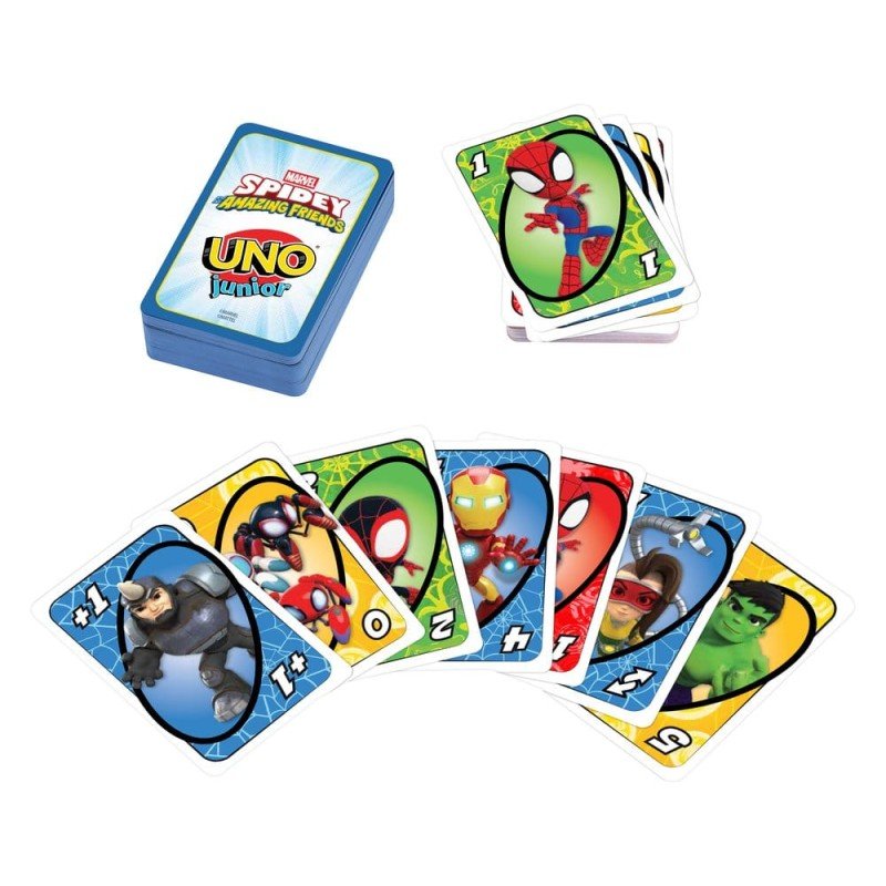 Spidey & His Amazing Friends UNO Junior Card Game